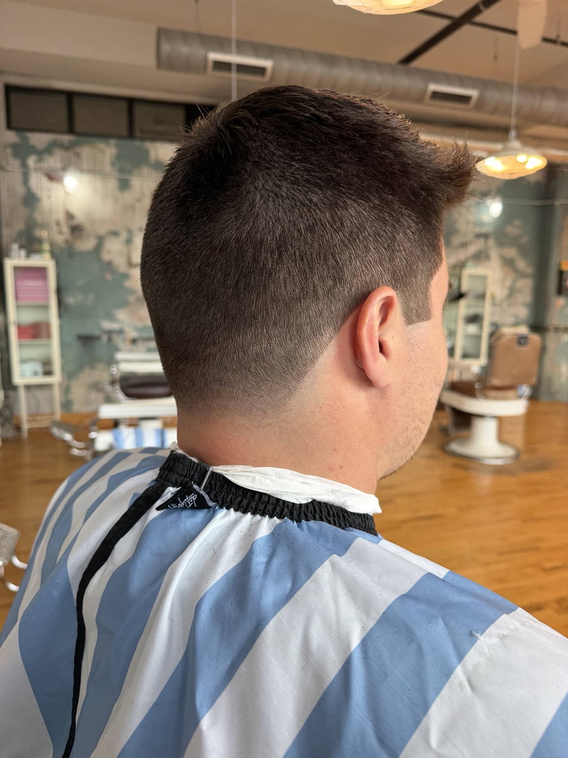 Clean taper haircut by Kandice Maxine