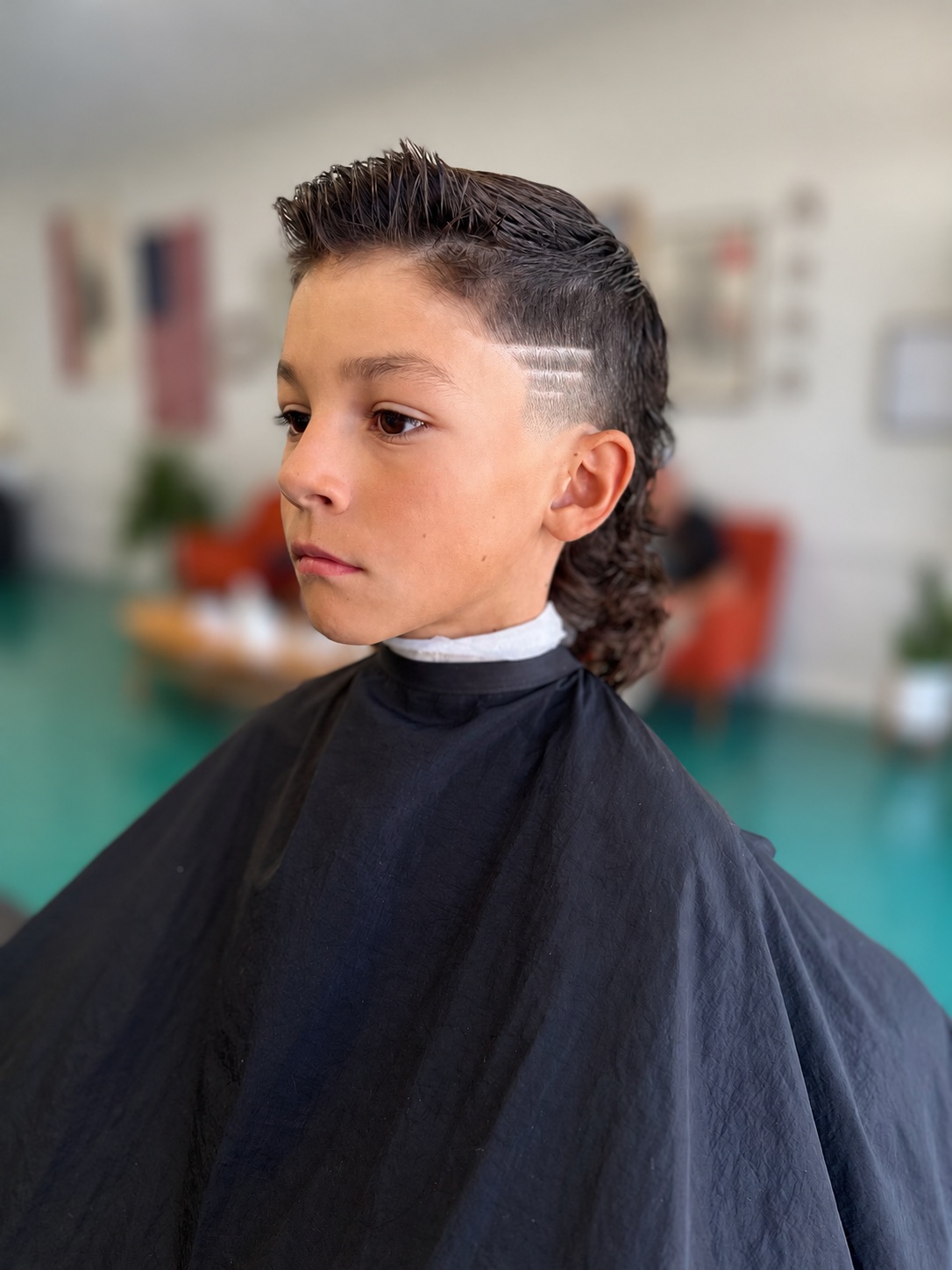 Texture + design haircut by Kandice Maxine