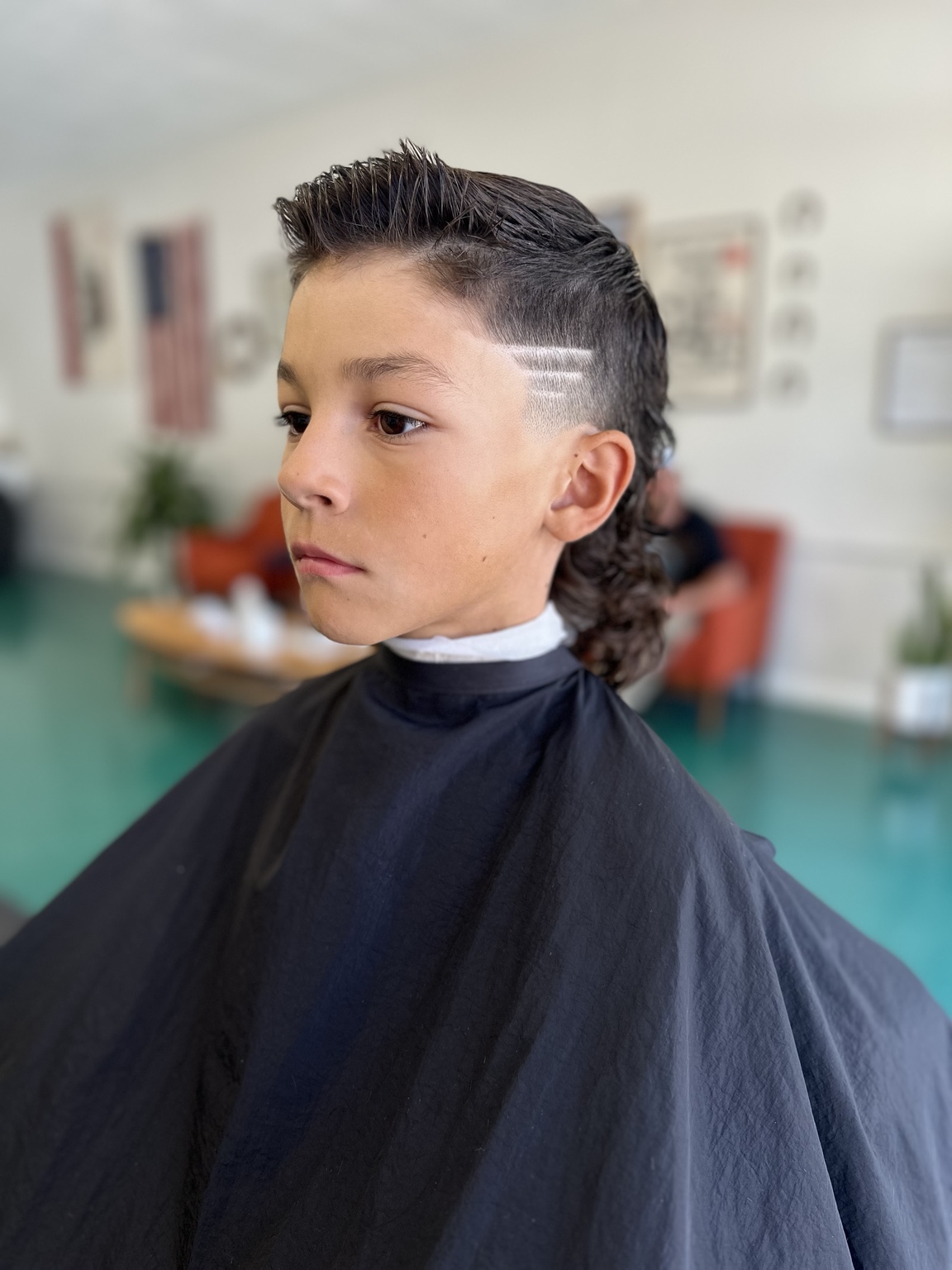 Texture + design haircut by Kandice Maxine