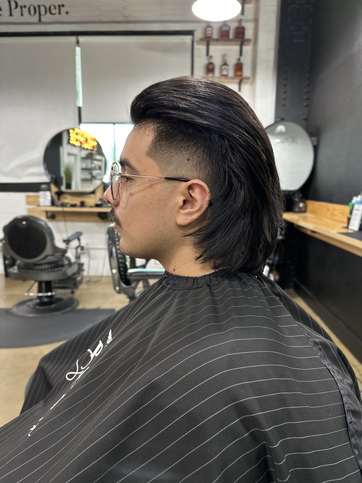 Longer texture haircut by Kandice Maxine