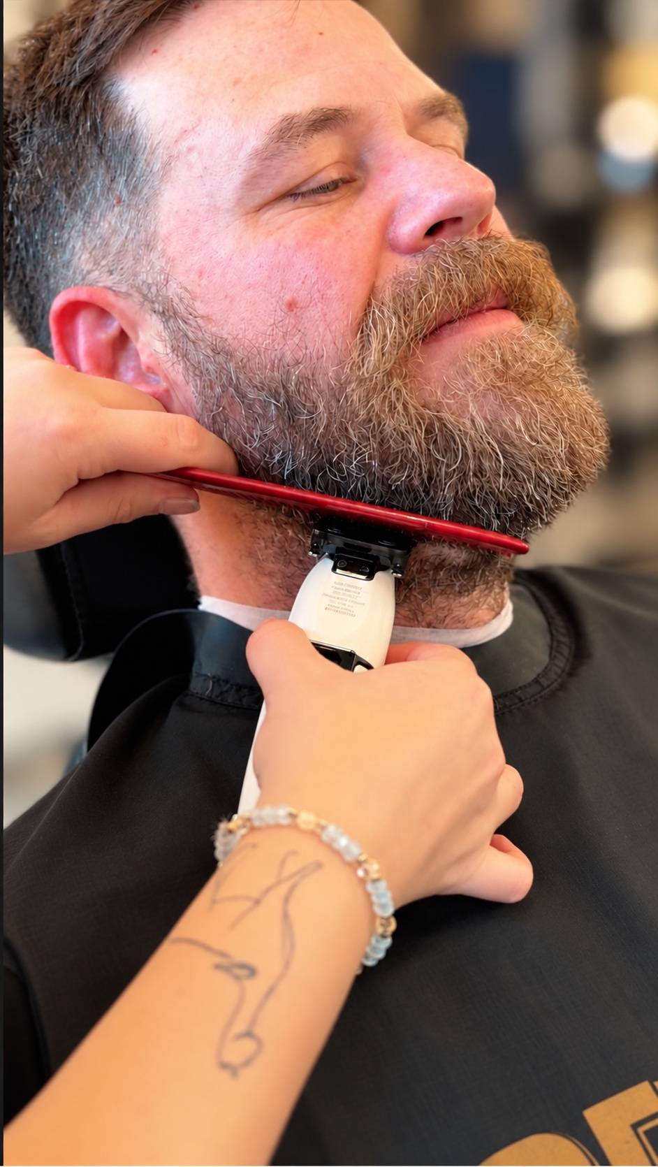 Beard detail by Kandice Maxine